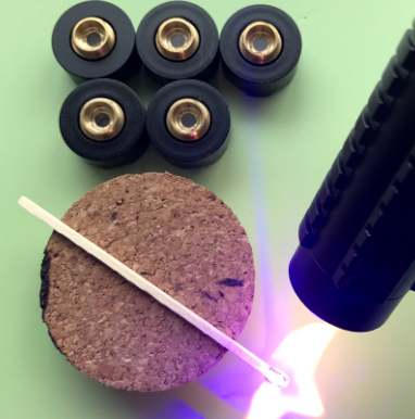 Blue Torch Lights Matches High Power